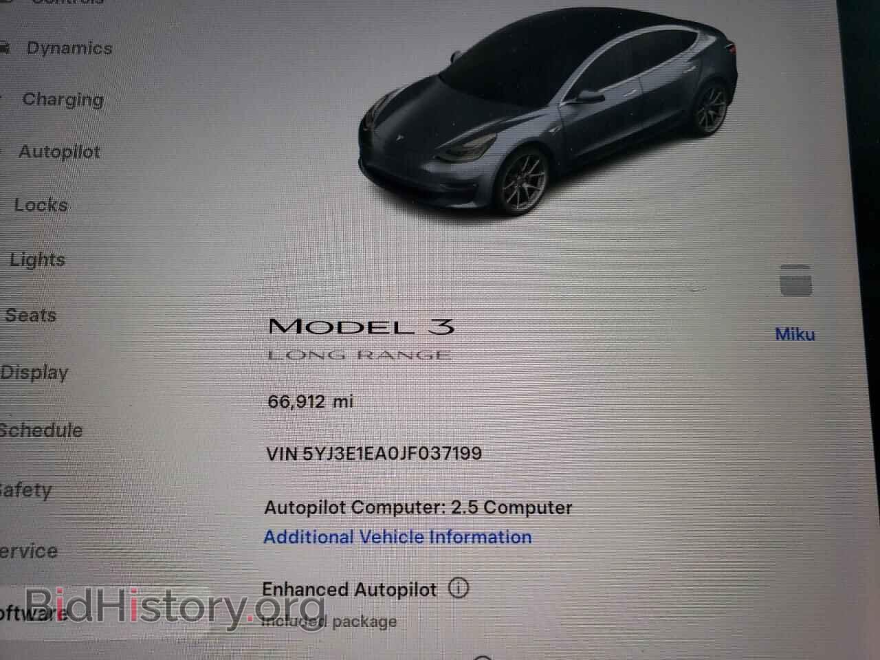 2018 TESLA MODEL 3 - VIN: 5YJ3E1EA0JF037199 - Фото 9