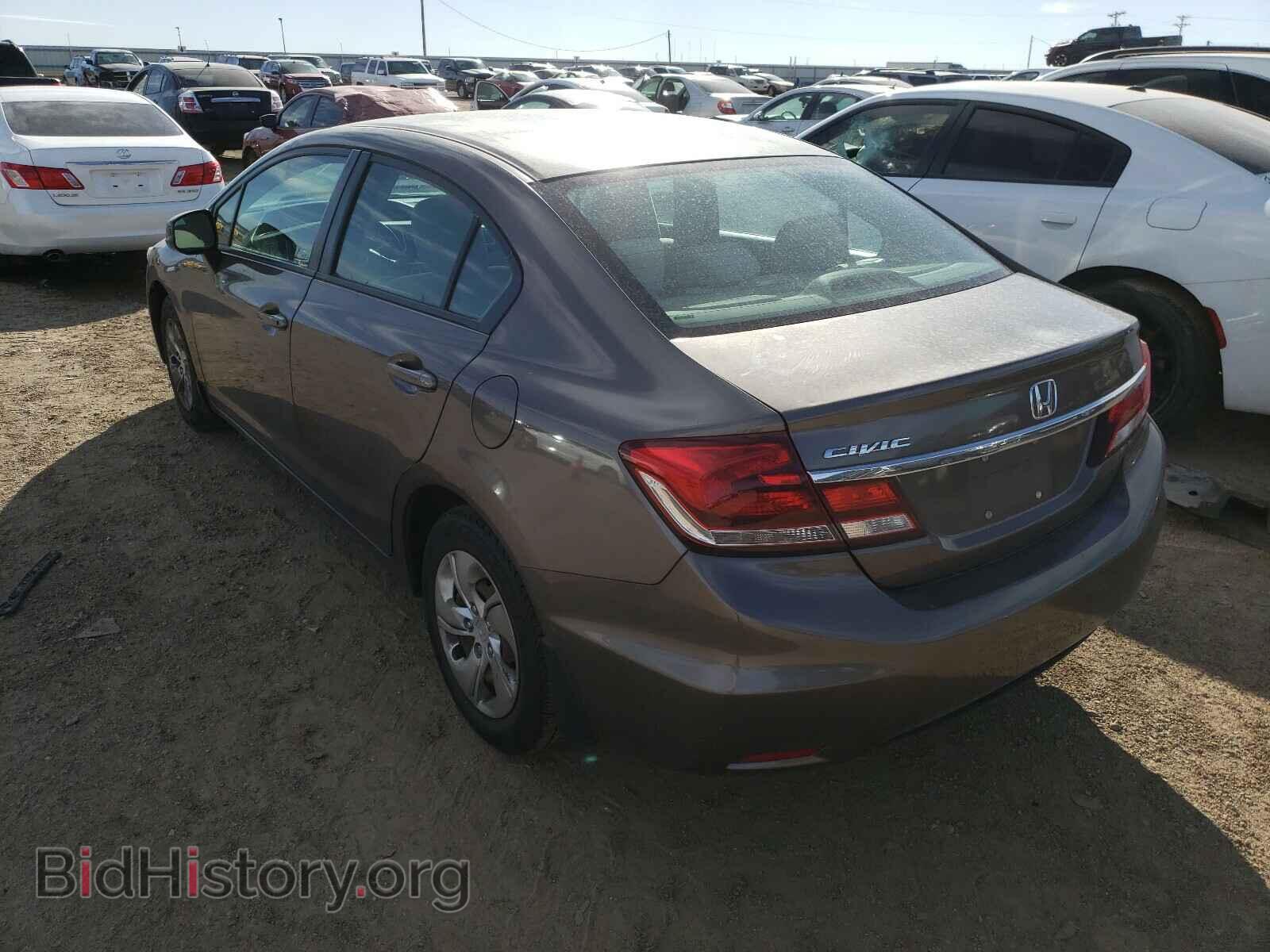 2013 HONDA CIVIC - VIN: 2HGFB2F54DH505898 - Фото 3