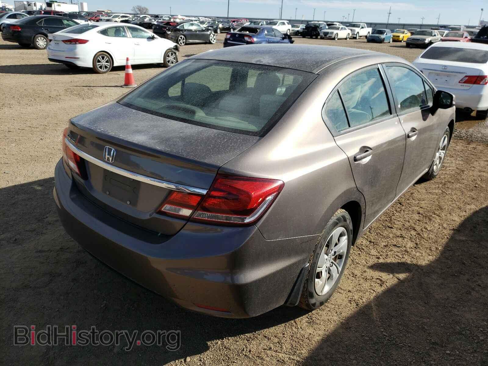 2013 HONDA CIVIC - VIN: 2HGFB2F54DH505898 - Фото 4