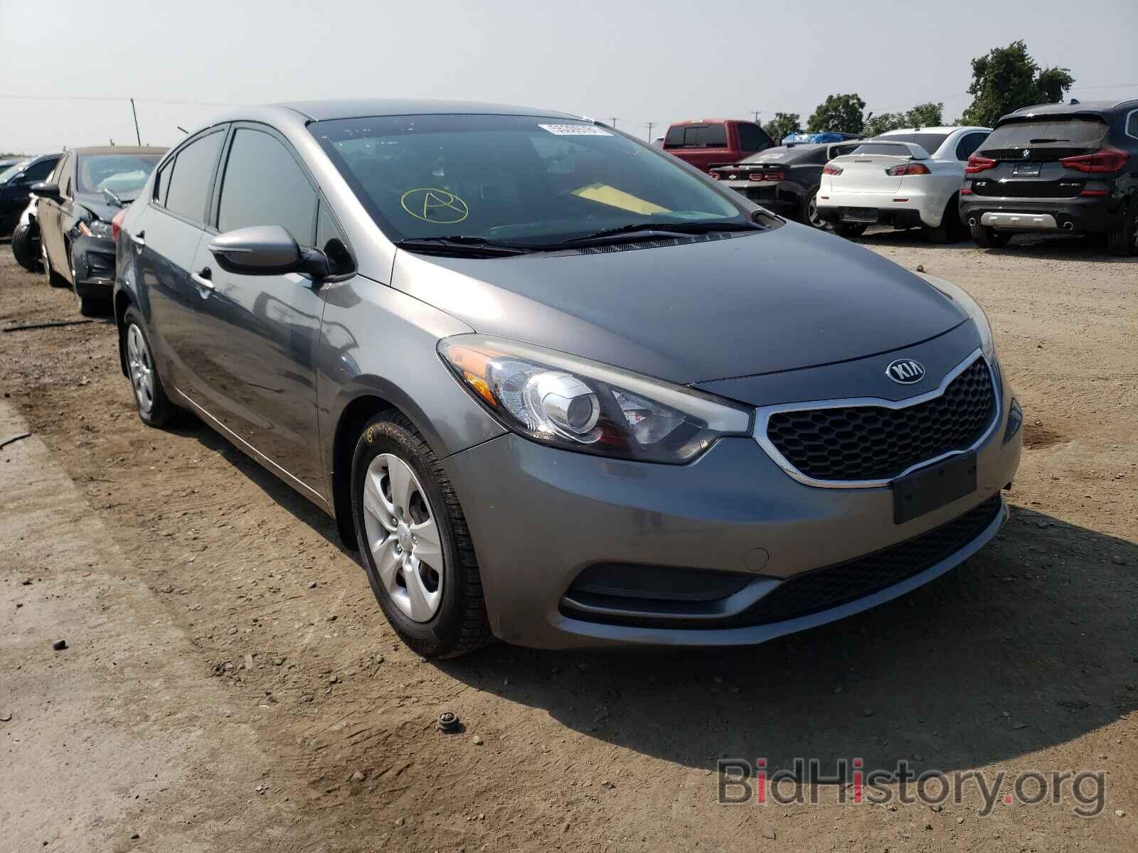 Photo KNAFX4A62G5549158 - KIA FORTE 2016