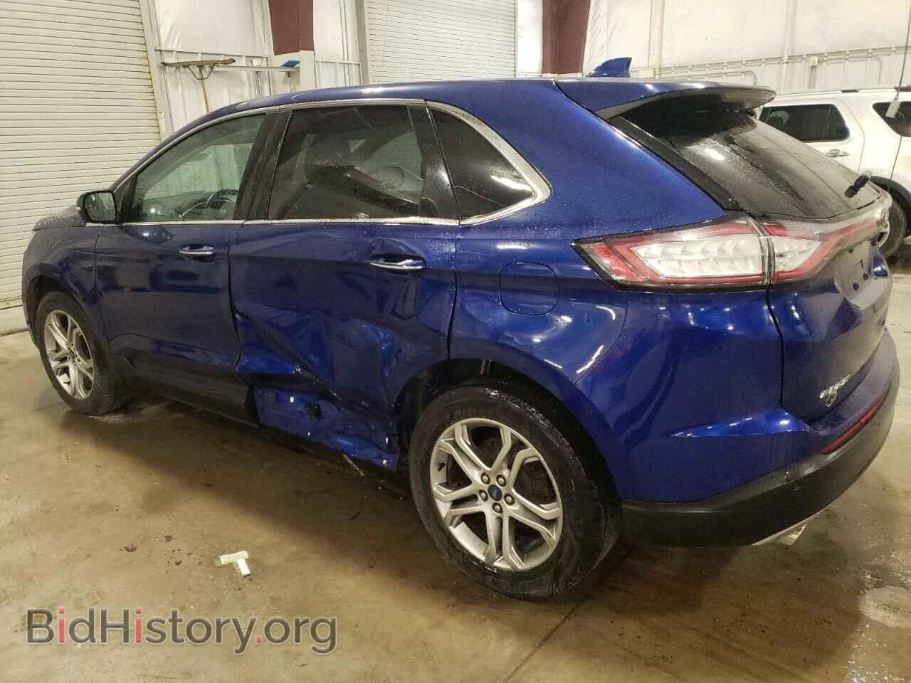 2015 FORD EDGE - VIN: 2FMTK4K82FBB09449 - Фото 2