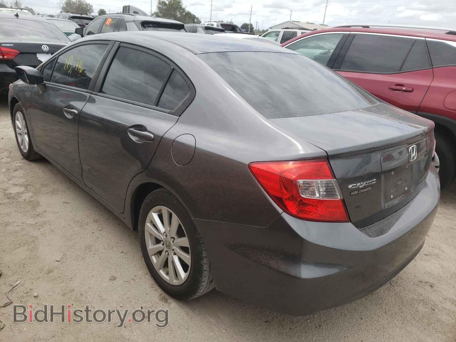 2012 HONDA CIVIC - VIN: 2HGFB2F81CH554324 - Photo 3