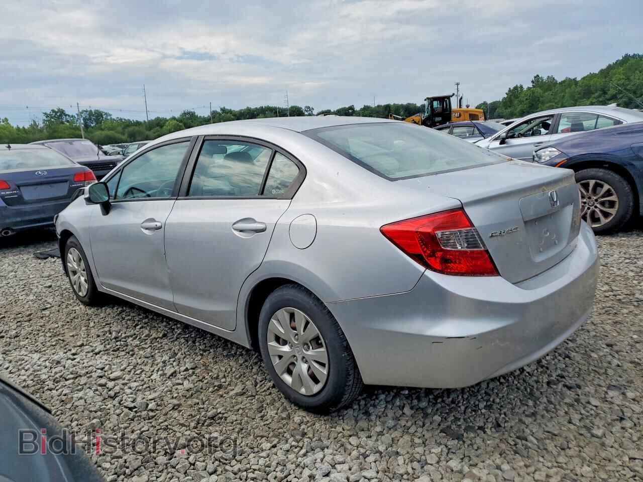 2012 HONDA CIVIC - VIN: 2HGFB2F56CH600901 - Фото 2