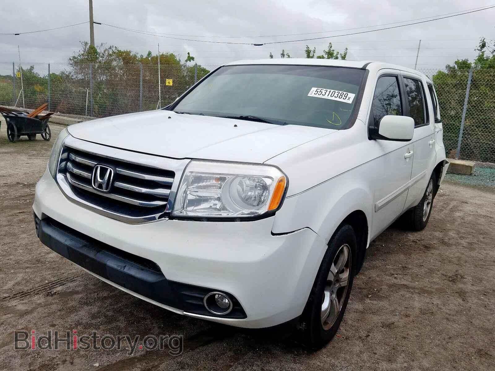 2015 HONDA PILOT EXL - VIN: 5FNYF3H55FB019219 - Фото 2