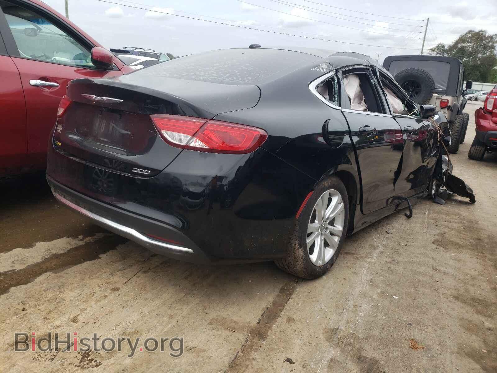 2015 CHRYSLER 200 - VIN: 1C3CCCAB7FN657643 - Фото 4