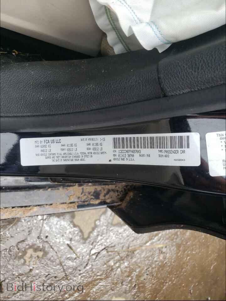 2015 CHRYSLER 200 - VIN: 1C3CCCAB7FN657643 - Фото 10