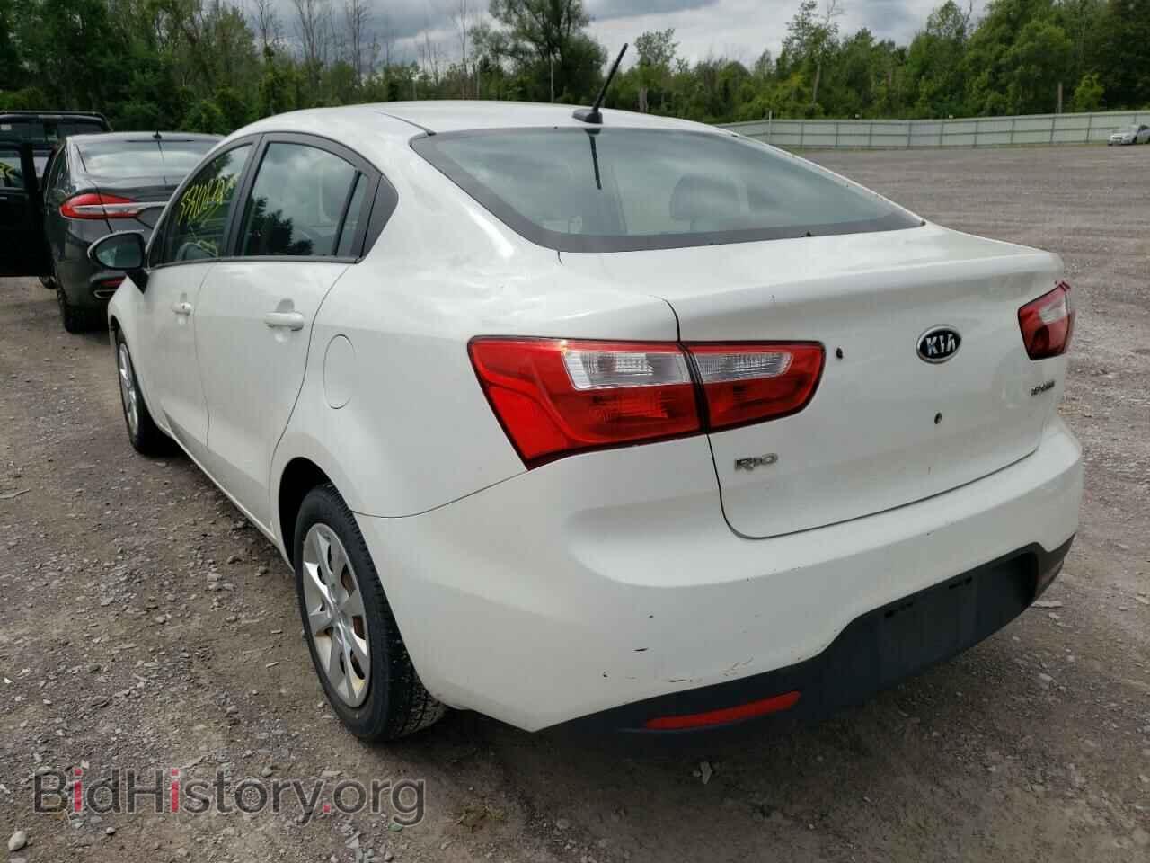 2012 KIA RIO - VIN: KNADN4A31C6083584 - Фото 3