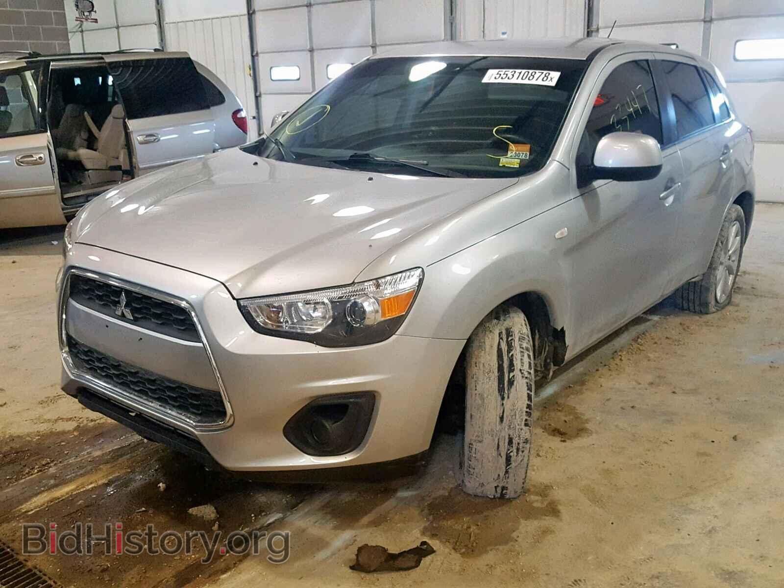 2015 MITSUBISHI OUTLANDER - VIN: 4A4AP3AUXFE037046 - Фото 2