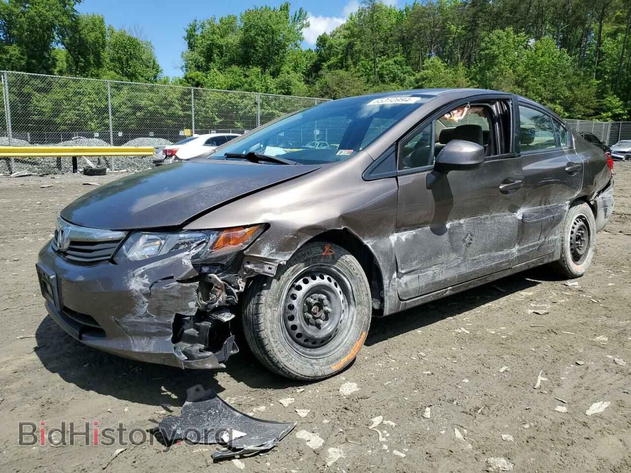 Фотография 2HGFB2F54CH540021 - HONDA CIVIC 2012
