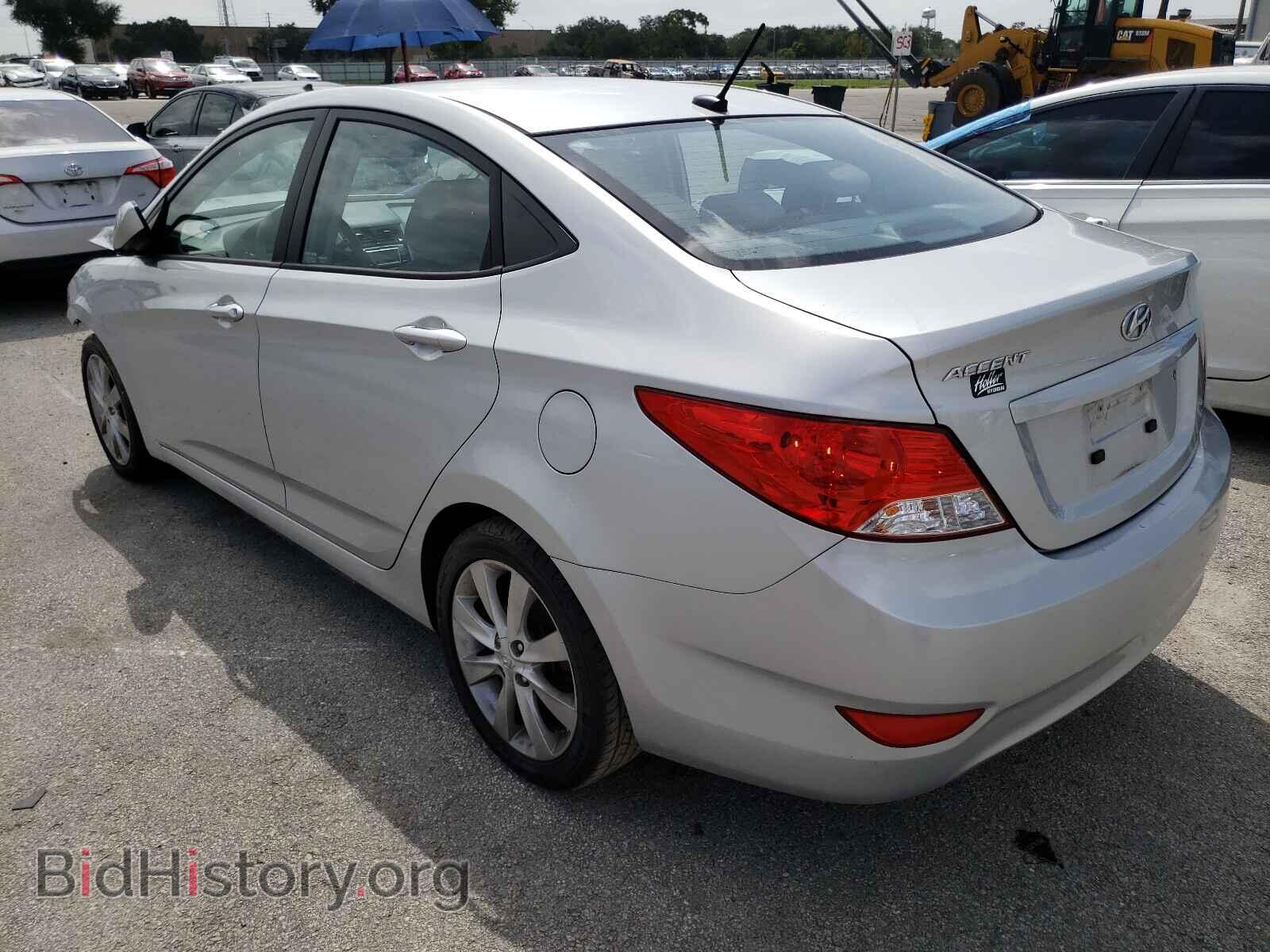 2014 HYUNDAI ACCENT - VIN: KMHCU4AE6EU768936 - Фото 3