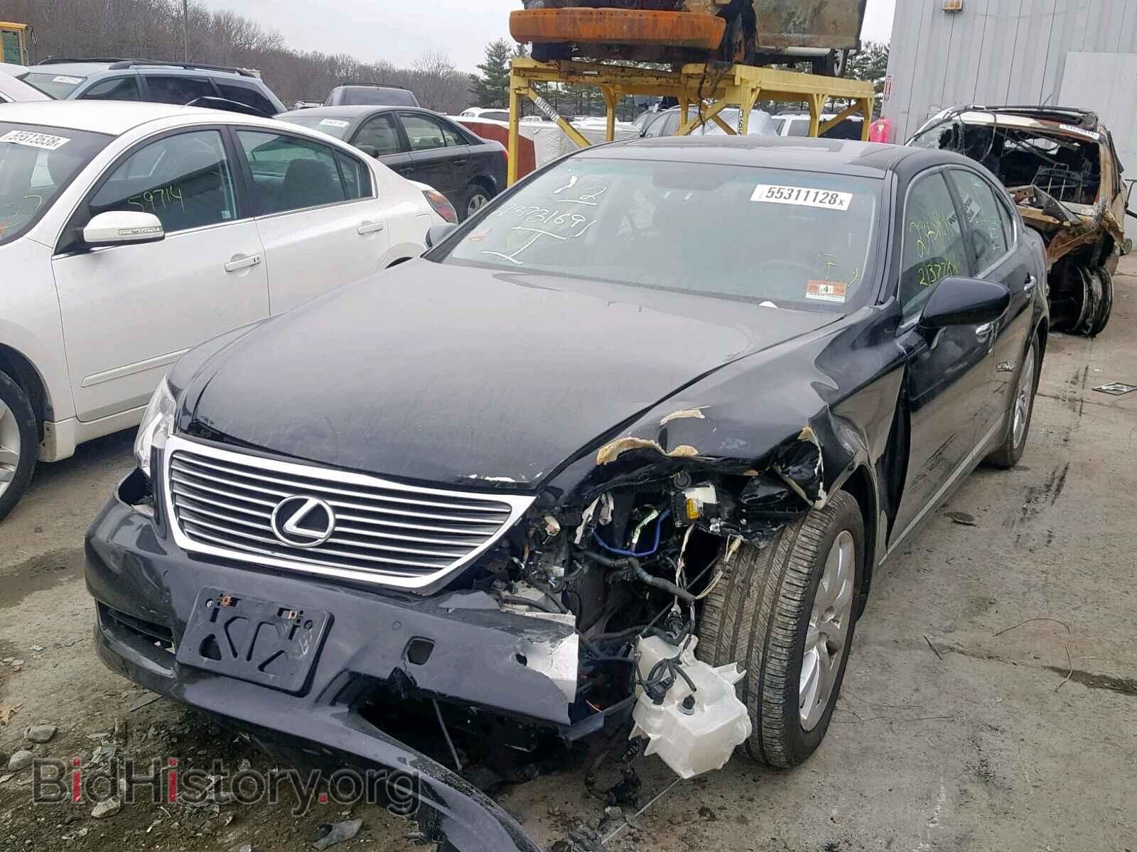 2007 LEXUS LS460 - VIN: JTHBL46F975030404 - Фото 2