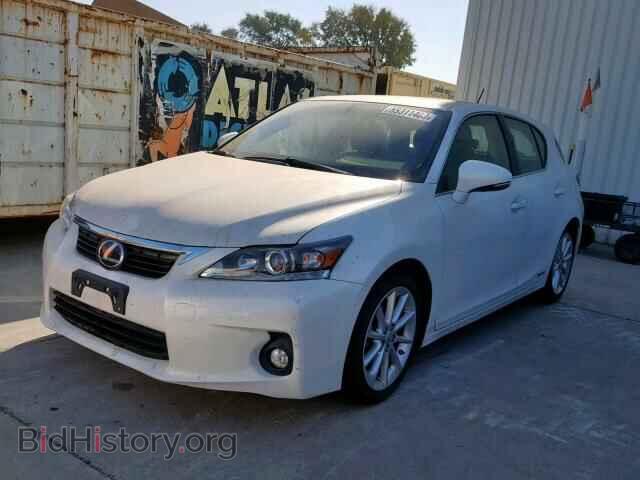 2012 LEXUS CT 200 - VIN: JTHKD5BH1C2065086 - Фото 2
