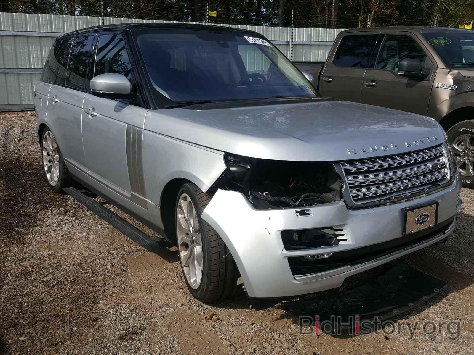 Photo SALGS2PF7GA315857 - LAND ROVER RANGEROVER 2016