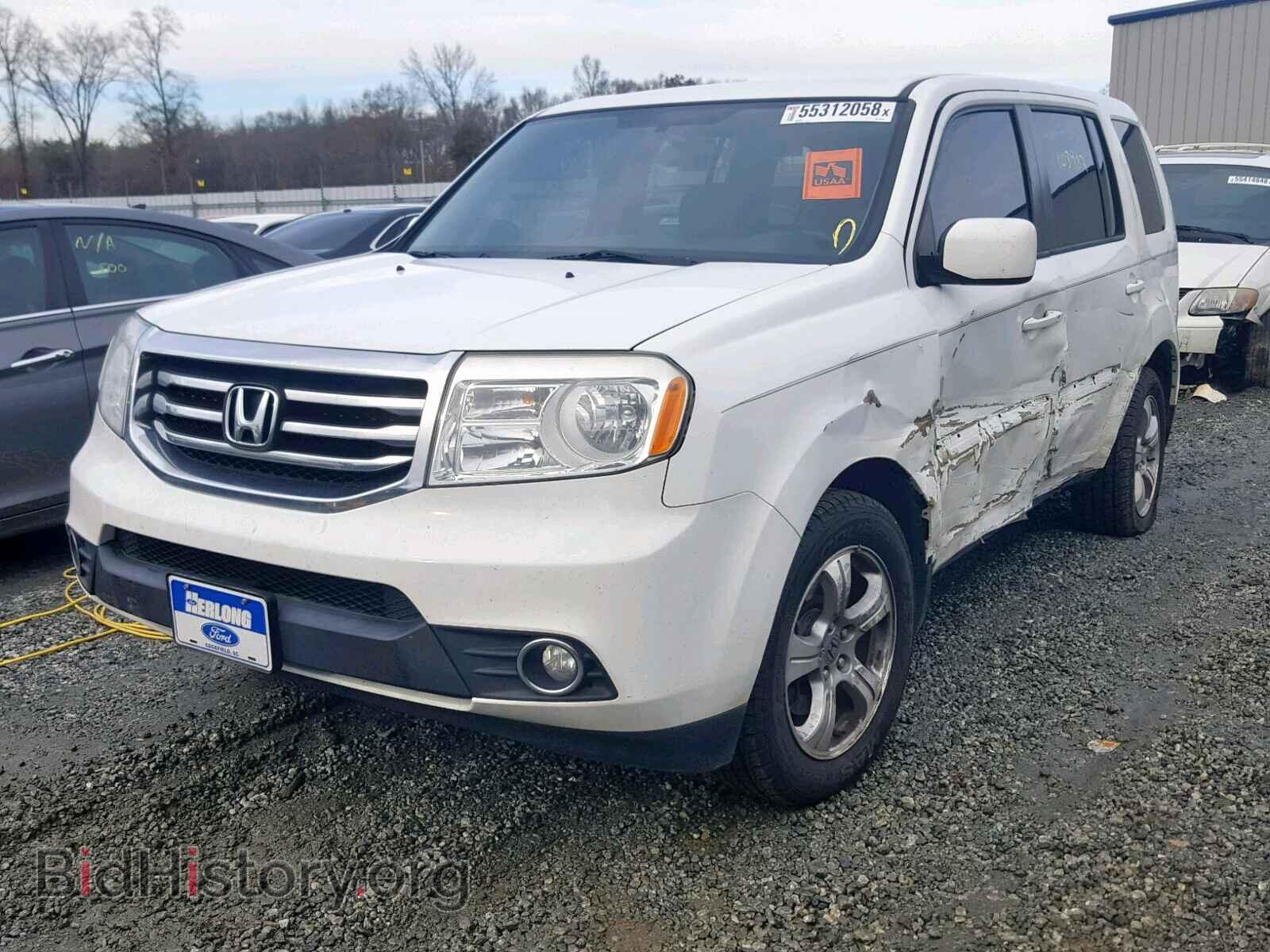 2012 HONDA PILOT EX - VIN: 5FNYF3H48CB043341 - Фото 2