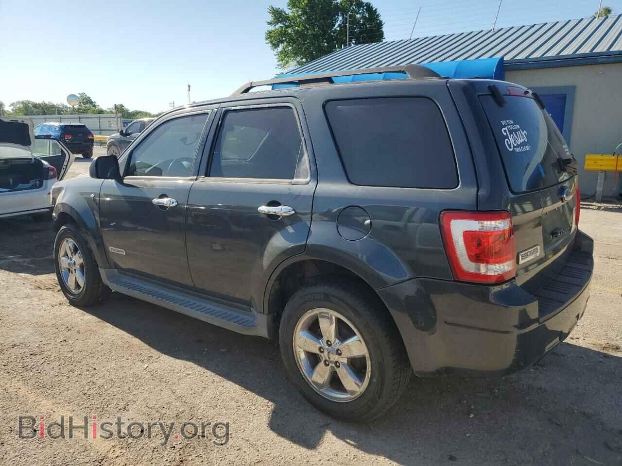 2008 FORD ESCAPE - VIN: 1FMCU03128KB67591 - Фото 2