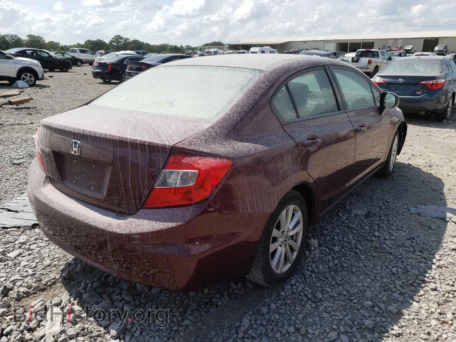 2012 HONDA CIVIC - VIN: 2HGFB2F82CH543364 - Фото 4