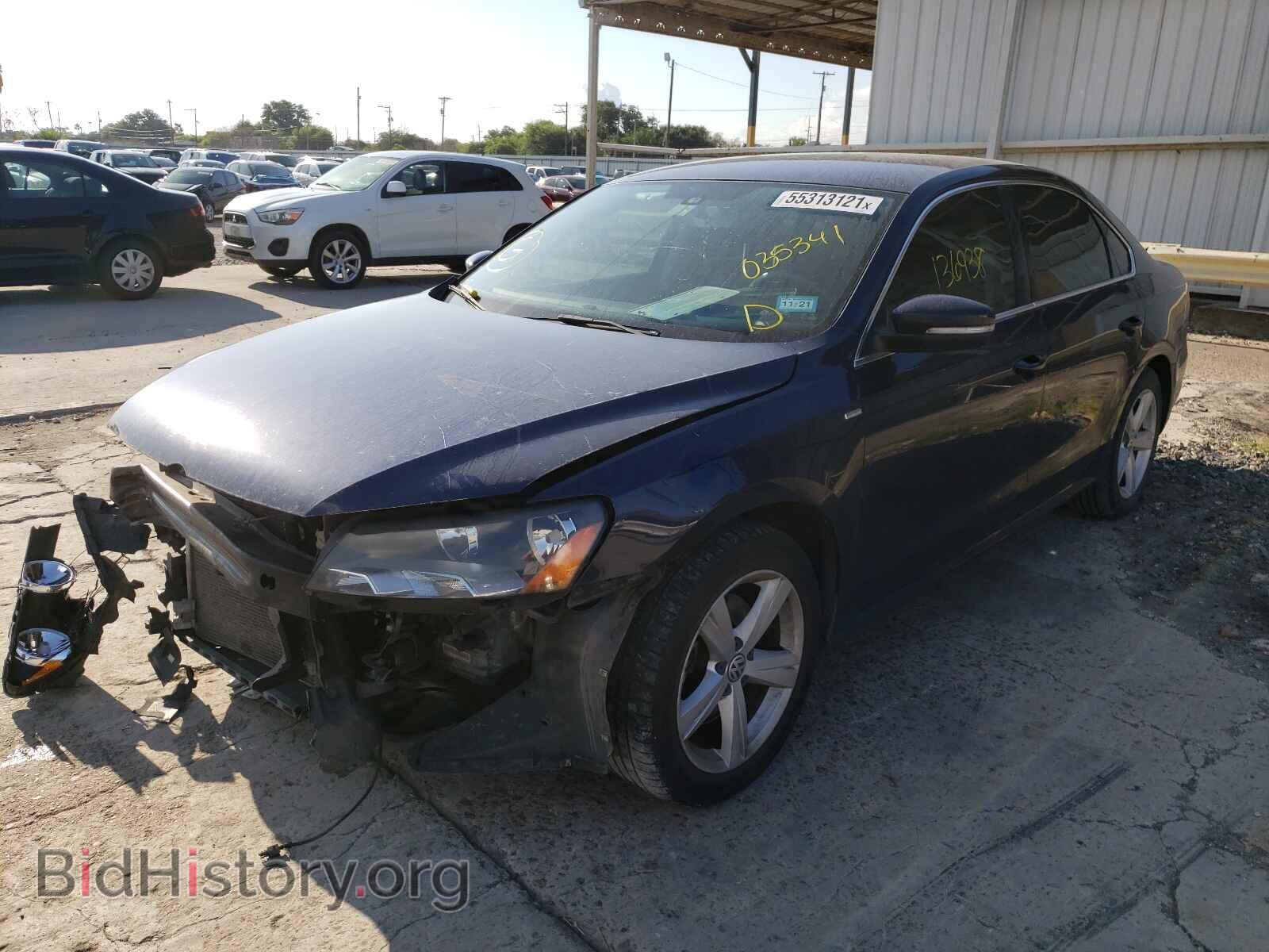 2014 VOLKSWAGEN PASSAT - VIN: 1VWAS7A38EC035341 - Фото 2