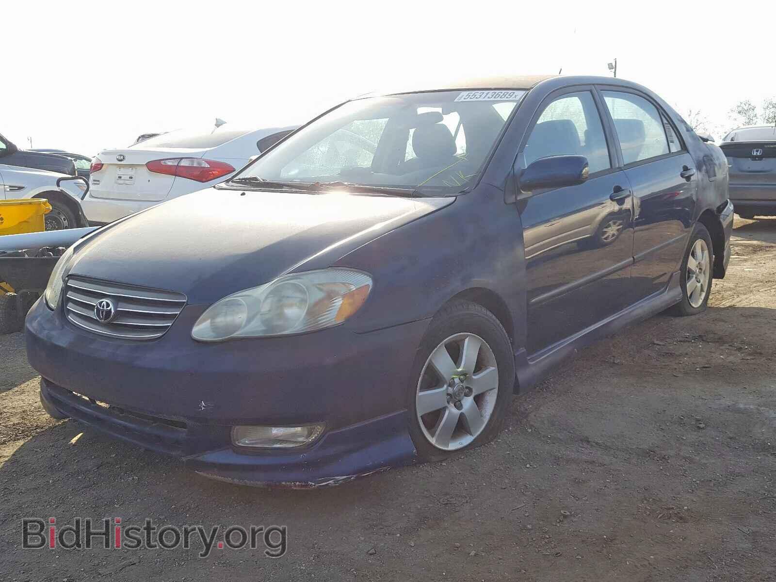2003 TOYOTA COROLLA - VIN: 2T1BR32E53C101599 - Фото 2
