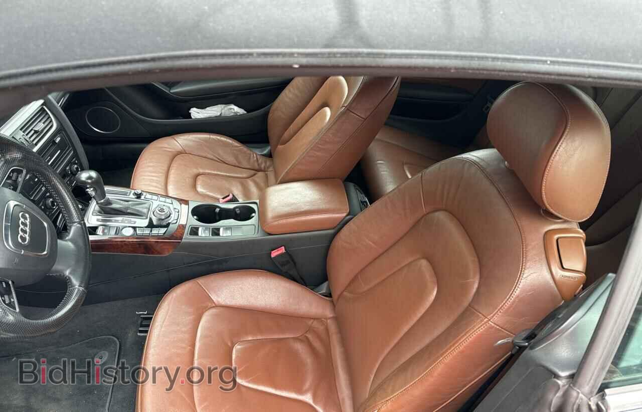2012 AUDI A5 - VIN: WAULFAFH6CN006582 - Фото 5