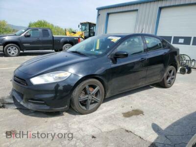 2013 Dodge DART SXT, black — VIN 1C3CDFBA2DD155226, Copart