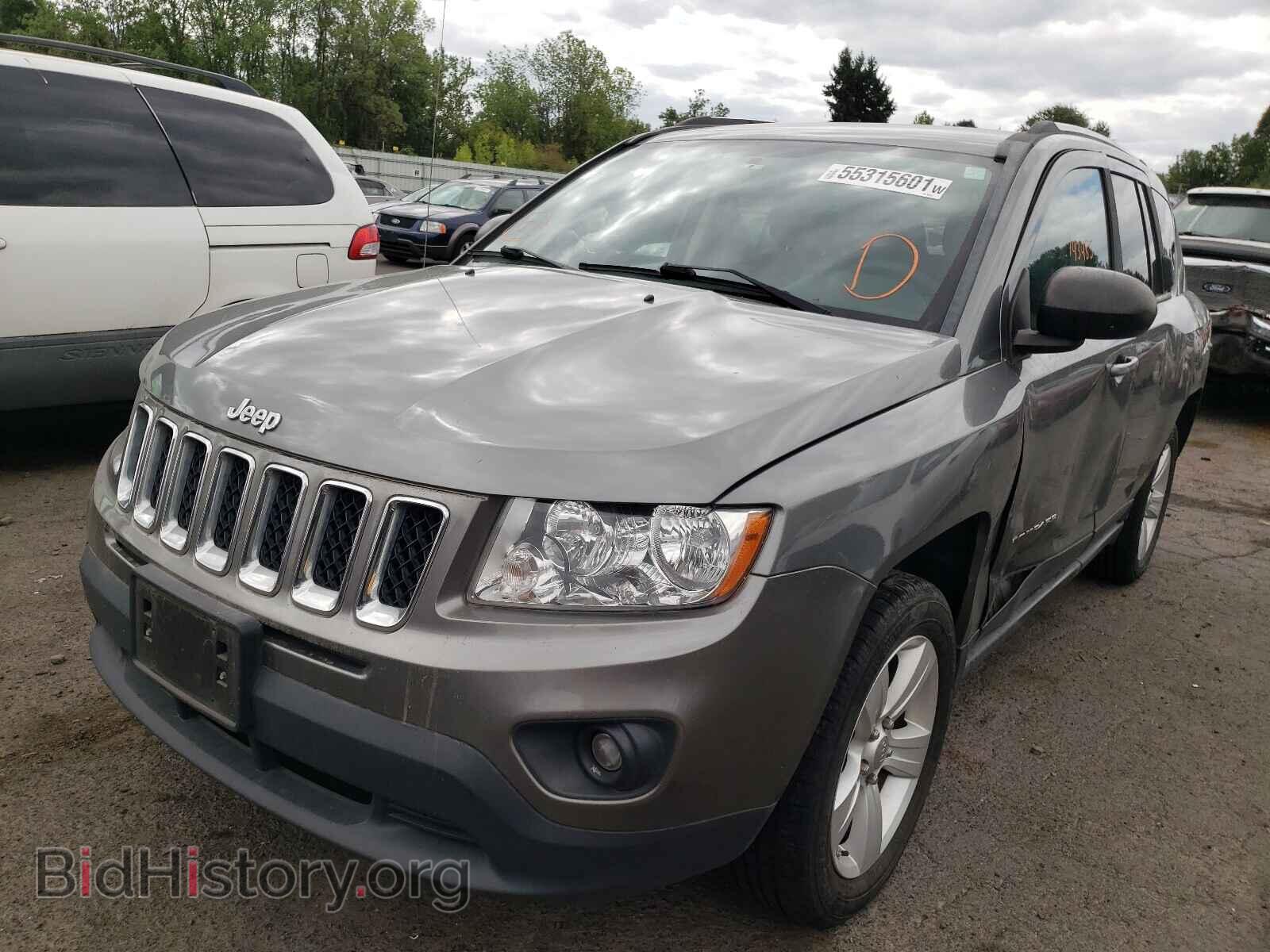 2012 JEEP COMPASS - VIN: 1C4NJCBA8CD687042 - Фото 2