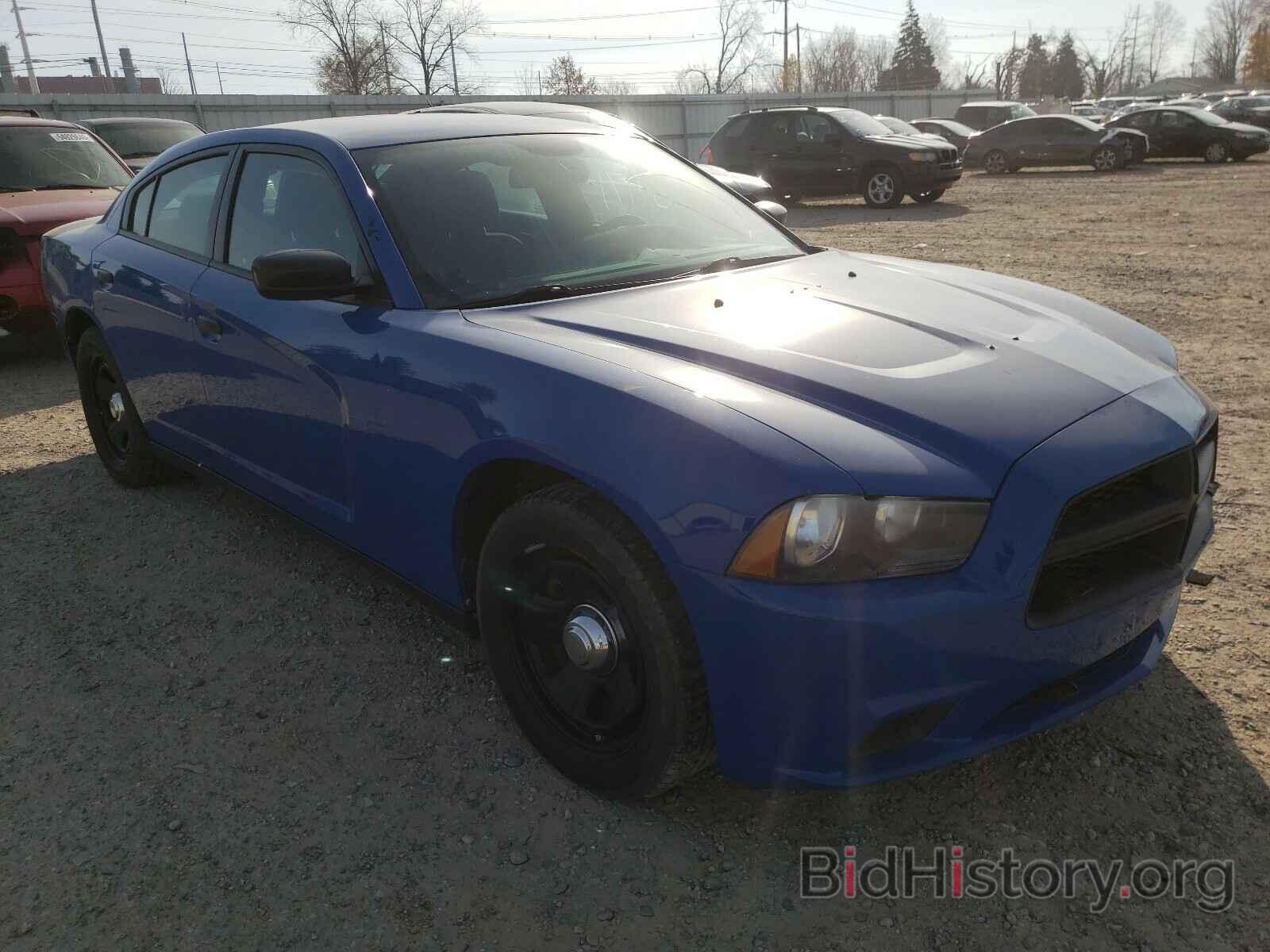 Photo 2C3CDXAT4EH218954 - DODGE CHARGER 2014