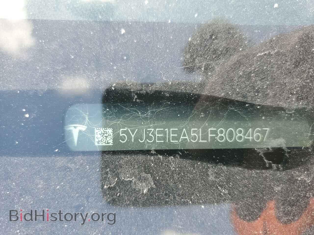 2020 TESLA MODEL 3 - VIN: 5YJ3E1EA5LF808467 - Фото 12