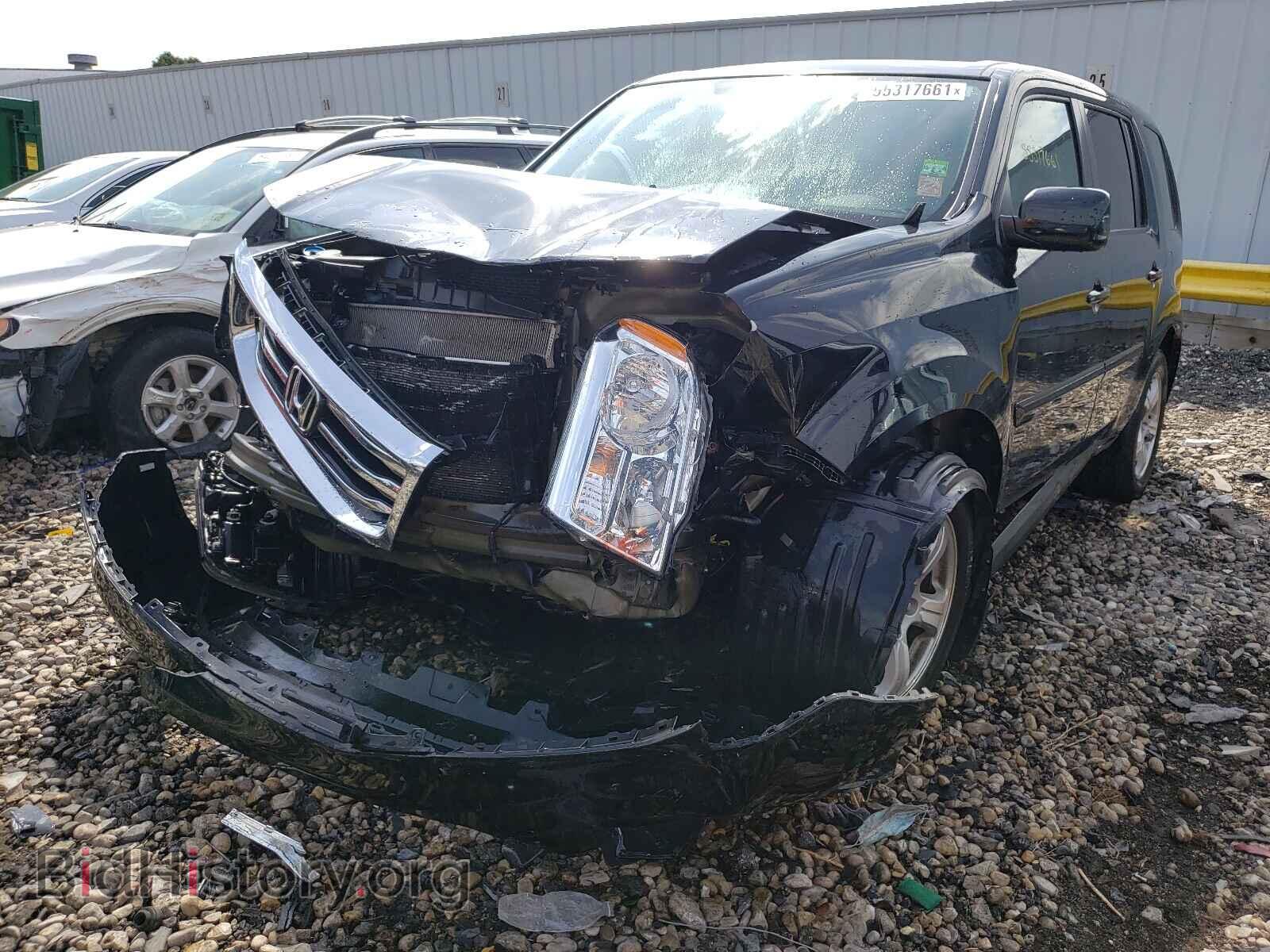 2013 HONDA PILOT - VIN: 5FNYF4H40DB026234 - Фото 2