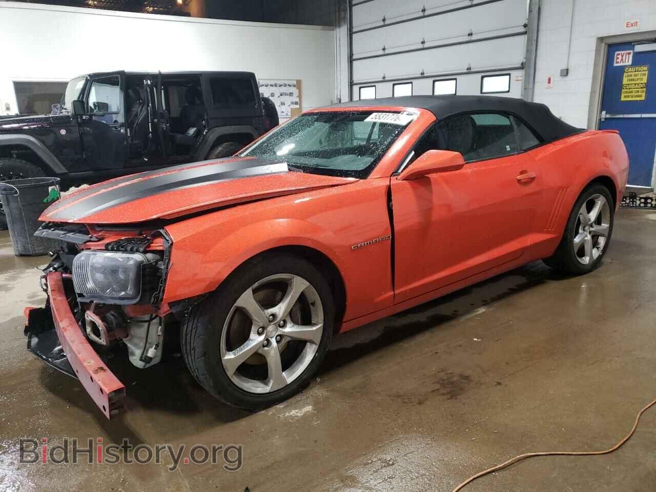 Photo 2G1FT3DW4D9125802 - CHEVROLET CAMARO 2013