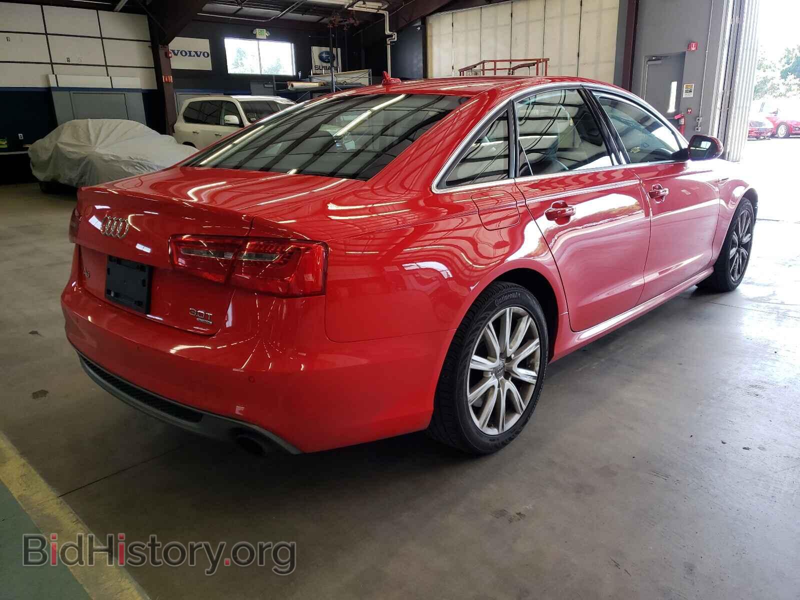 2012 AUDI A6 - VIN: WAUHGAFC1CN088468 - Фото 4