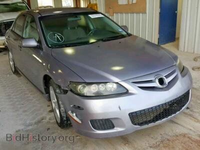 2008 Mazda 6 6 I, серый — VIN 1YVHP80C885M16264, Copart