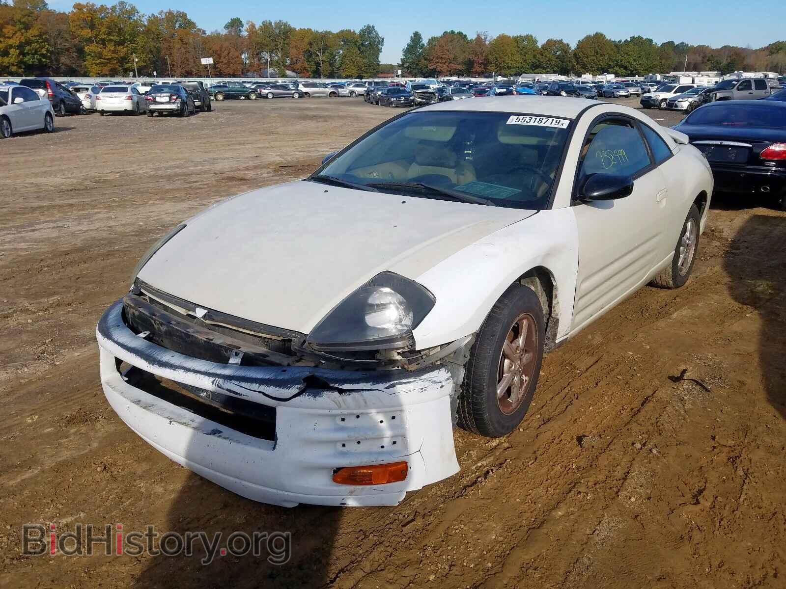 2001 MITSUBISHI ECLIPSE - VIN: 4A3AC34G21E210055 - Фото 2