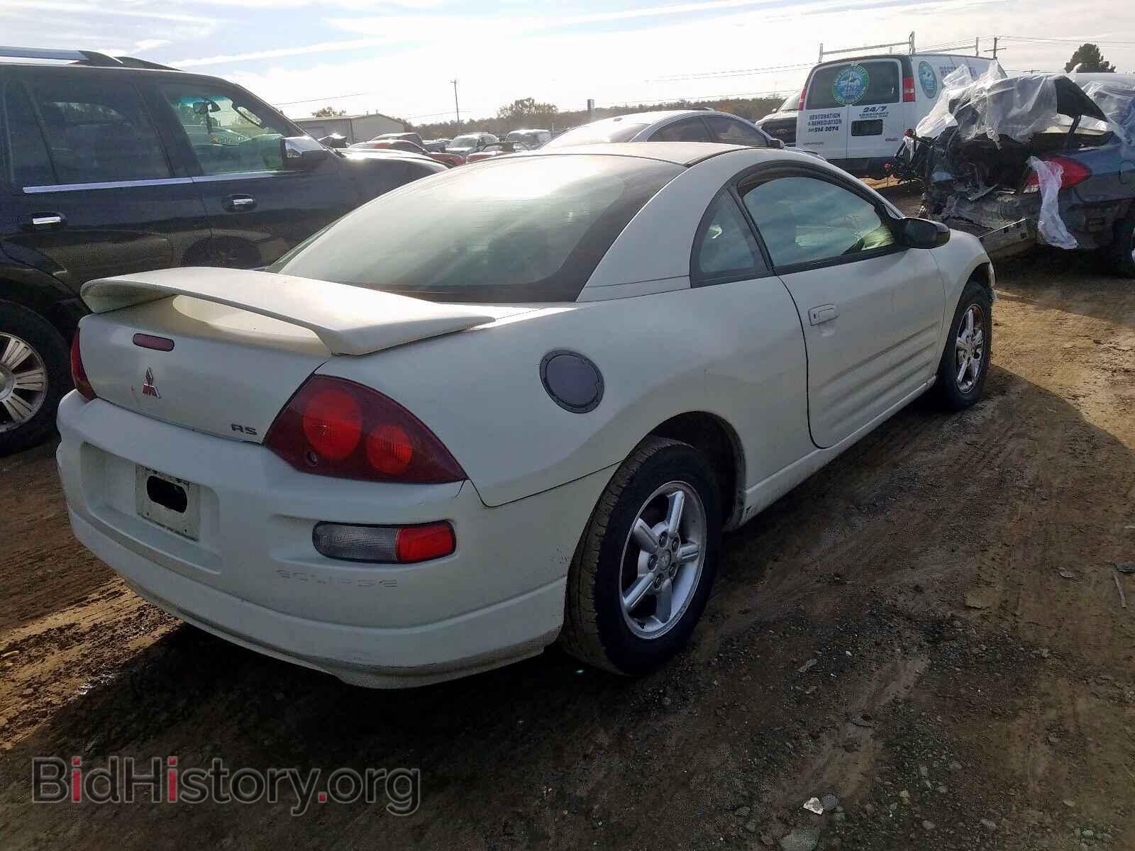 2001 MITSUBISHI ECLIPSE - VIN: 4A3AC34G21E210055 - Фото 4