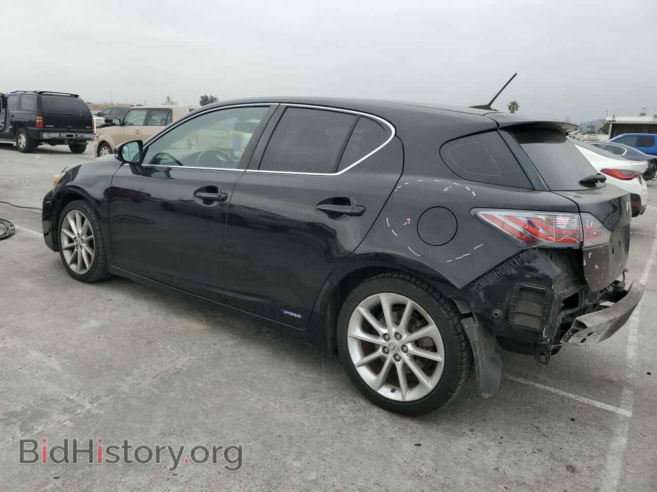 2011 LEXUS CT 200 - VIN: JTHKD5BH4B2033568 - Фото 2