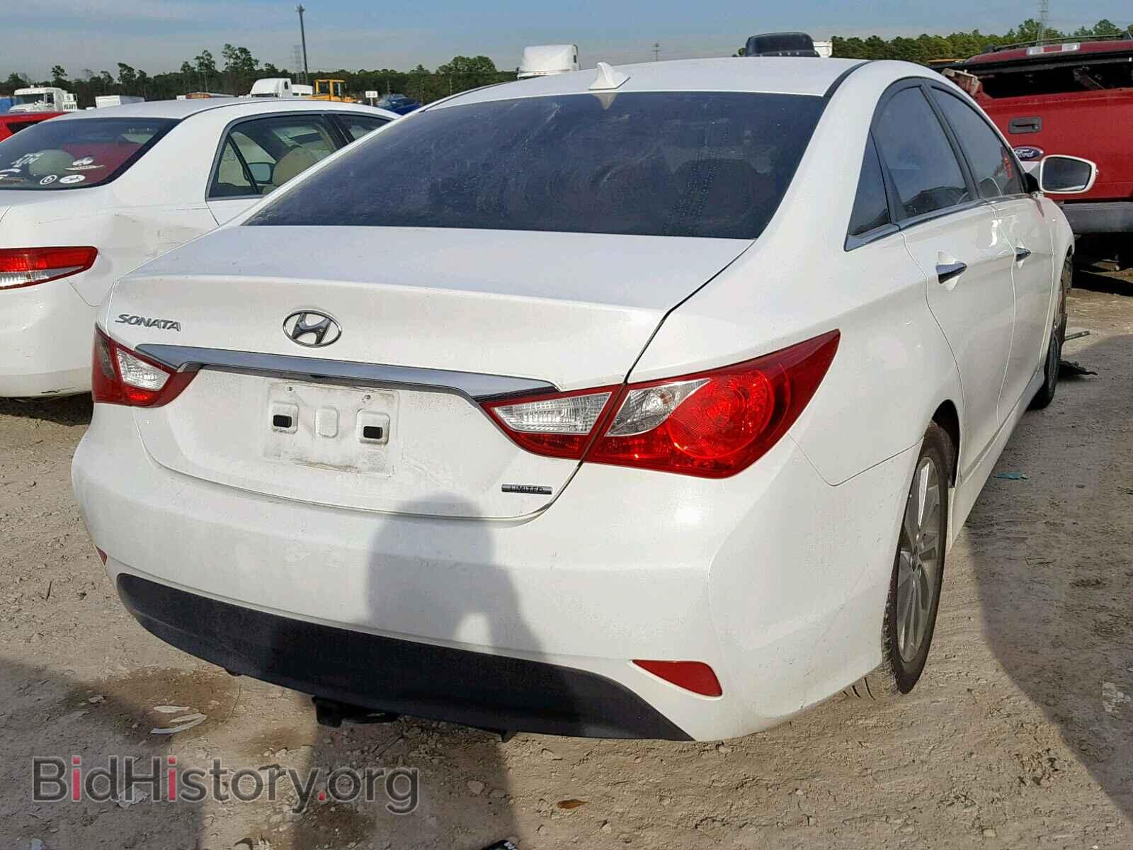 2014 HYUNDAI SONATA - VIN: 5NPEC4AC6EH902997 - Фото 4
