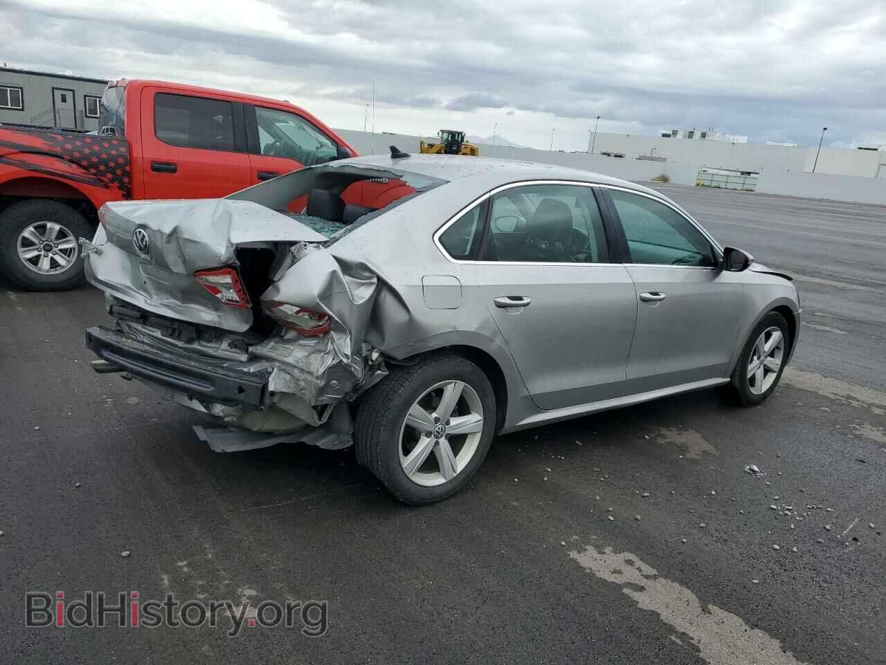2012 VOLKSWAGEN PASSAT - VIN: 1VWBP7A39CC040549 - Фото 3