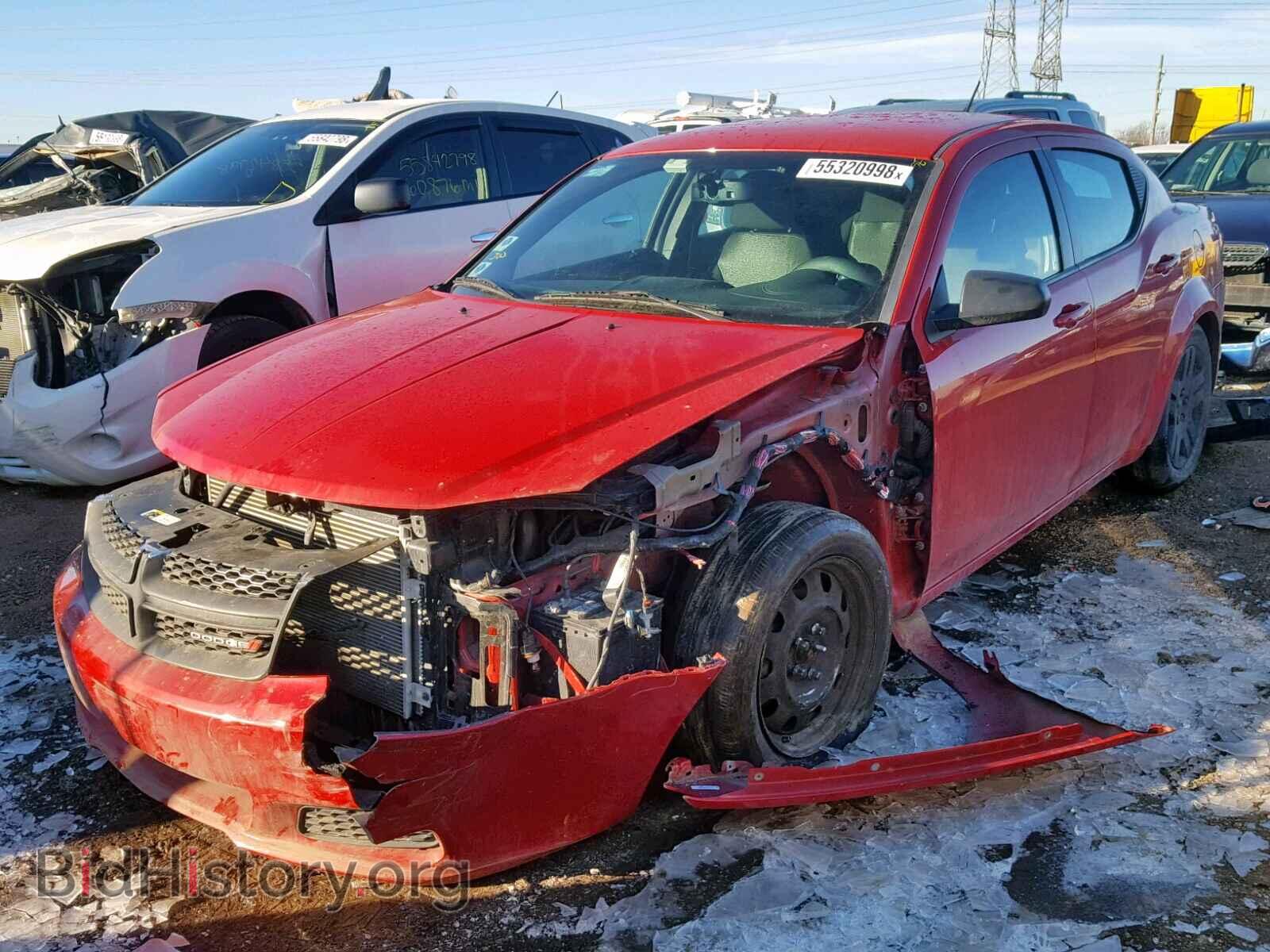 2014 DODGE AVENGER - VIN: 1C3CDZAG8EN234855 - Фото 2