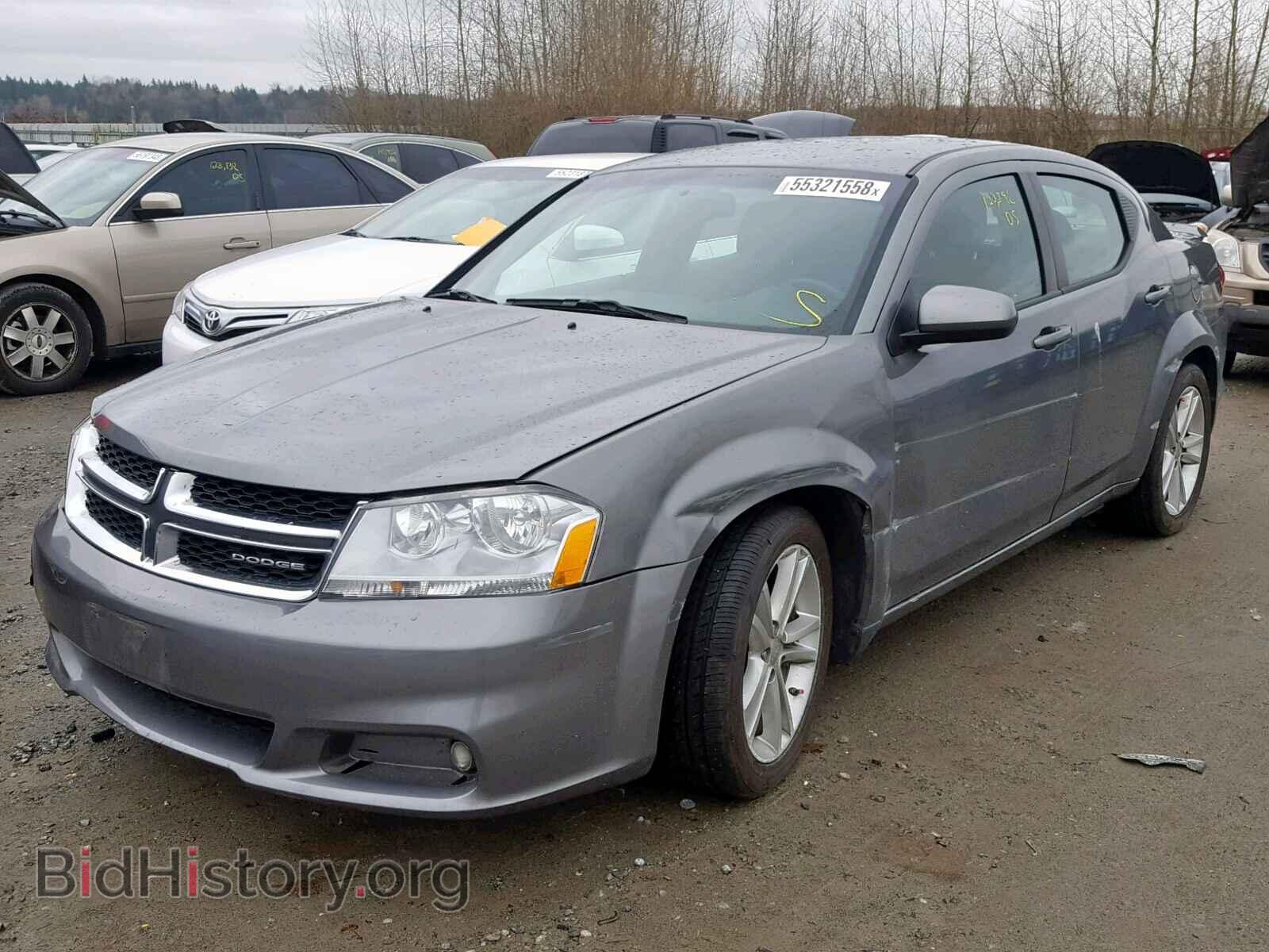2012 DODGE AVENGER - VIN: 1C3CDZEG6CN121851 - Фото 2
