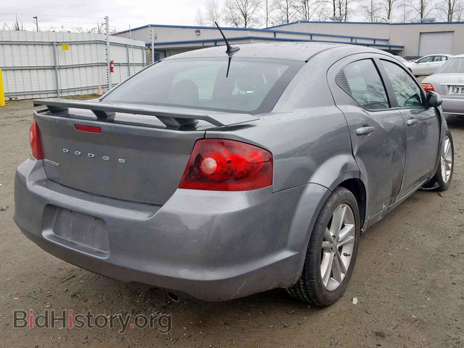 2012 DODGE AVENGER - VIN: 1C3CDZEG6CN121851 - Фото 4