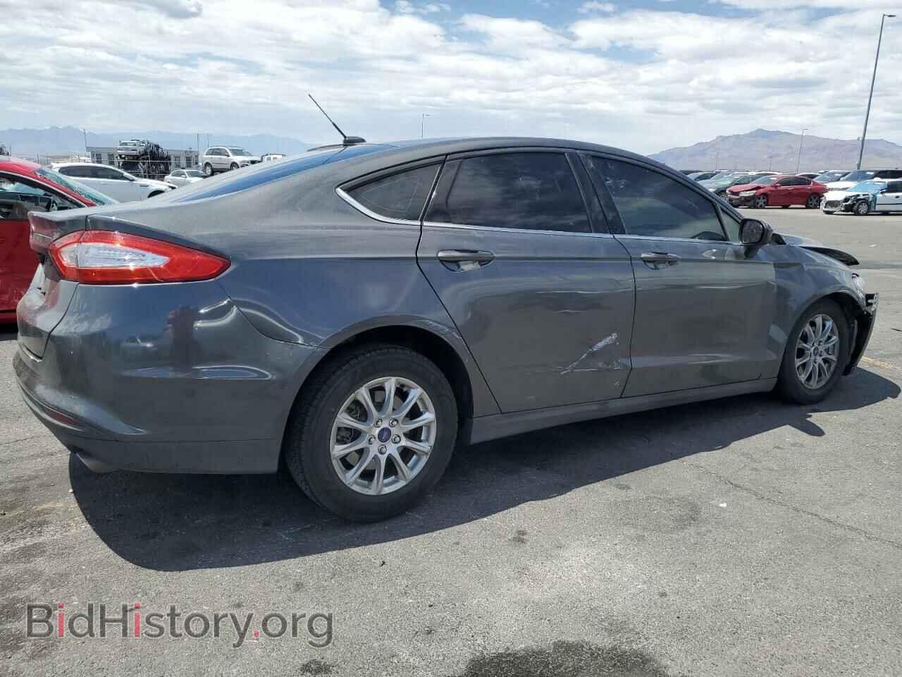 2016 FORD FUSION - VIN: 3FA6P0G72GR152242 - Фото 3