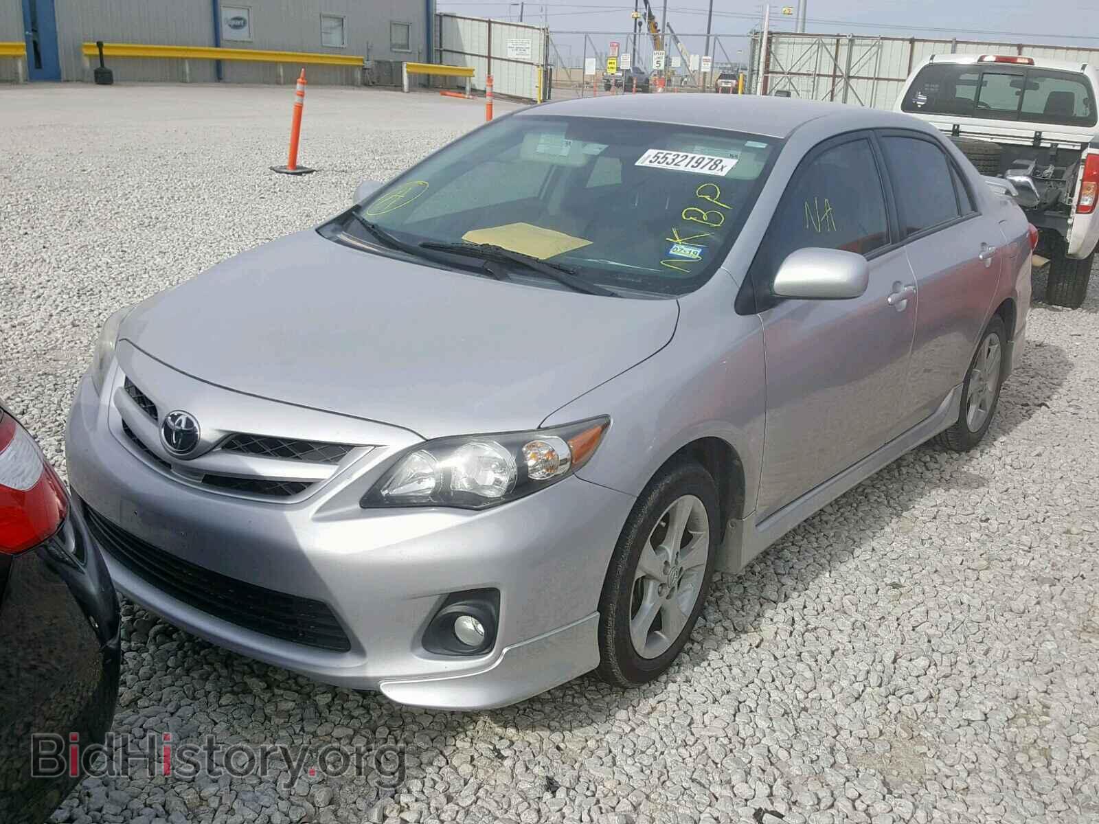 2011 TOYOTA COROLLA BA - VIN: 2T1BU4EE6BC656723 - Фото 2