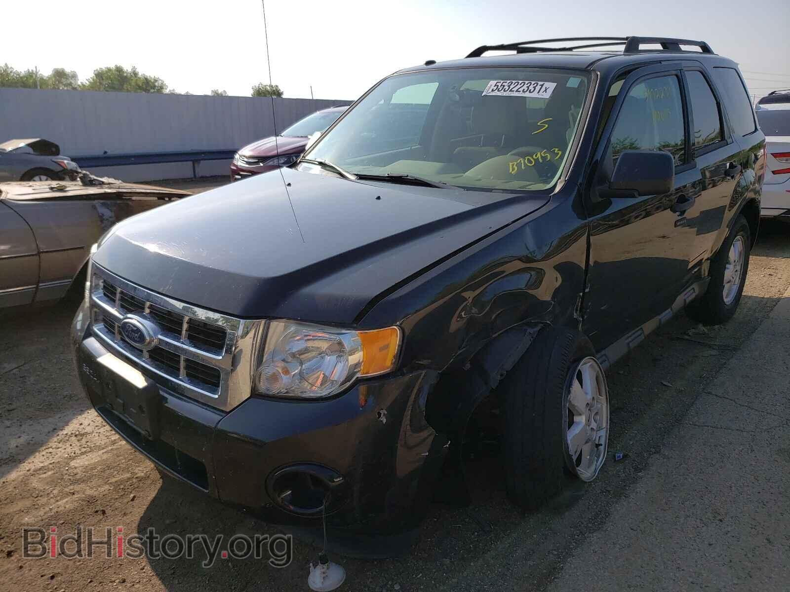 2011 FORD ESCAPE - VIN: 1FMCU0DG0BKB70953 - Фото 2