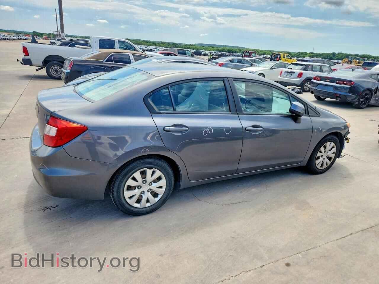 2012 HONDA CIVIC - VIN: 19XFB2F58CE345484 - Фото 3