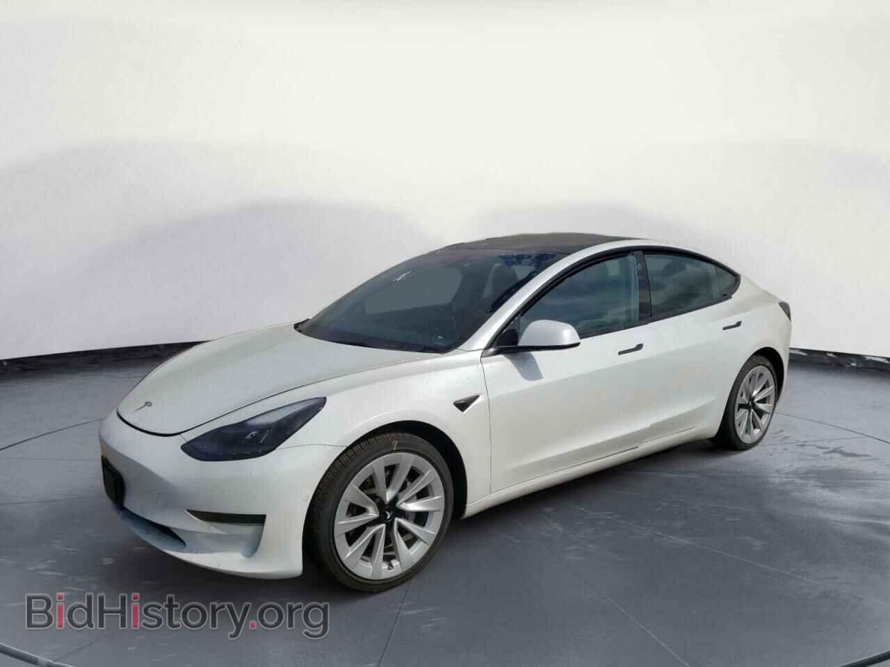 Photo 5YJ3E1EA1NF144607 - TESLA MODEL 3 2022