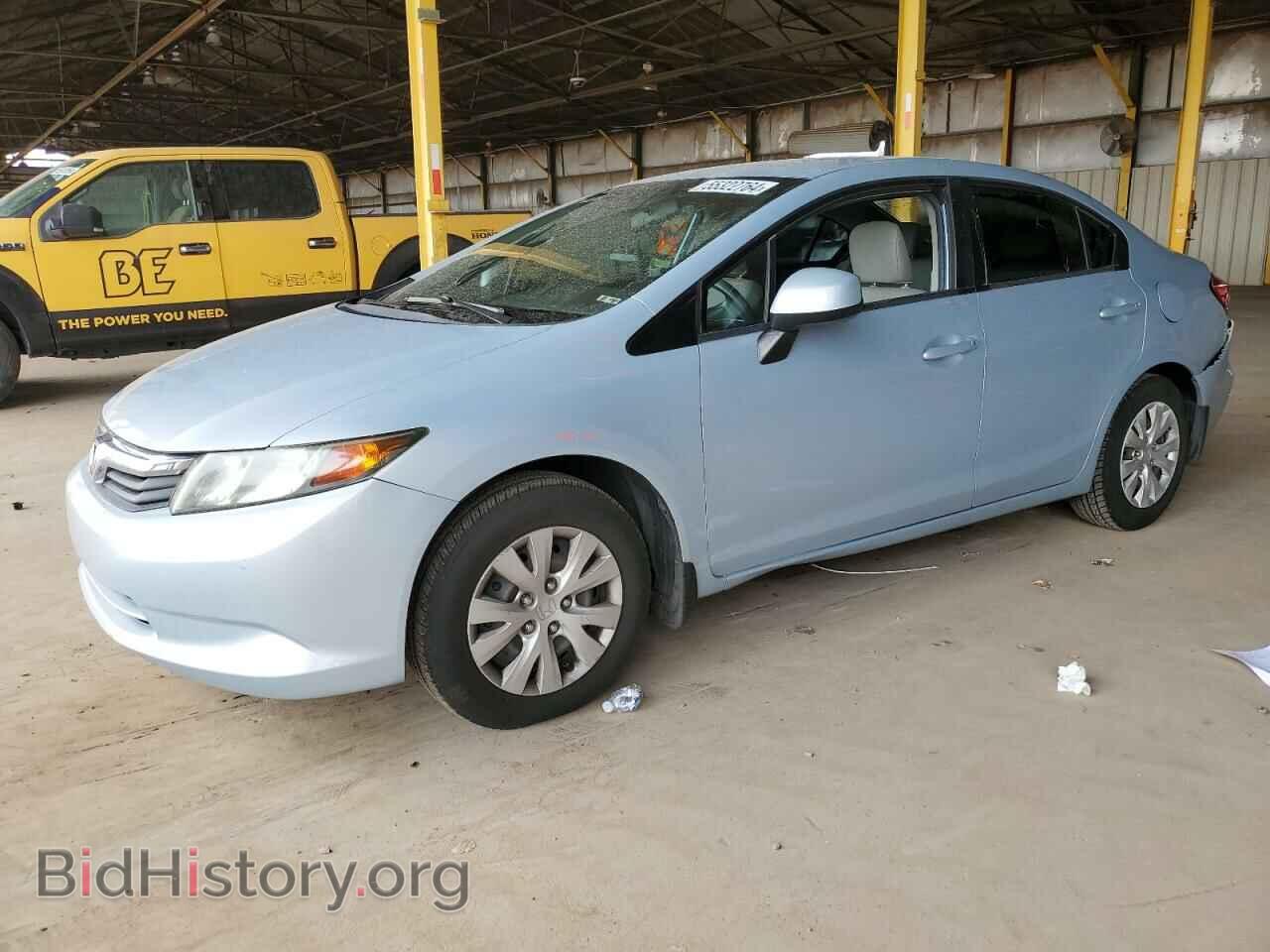 Фотография 2HGFB2F56CH602504 - HONDA CIVIC 2012