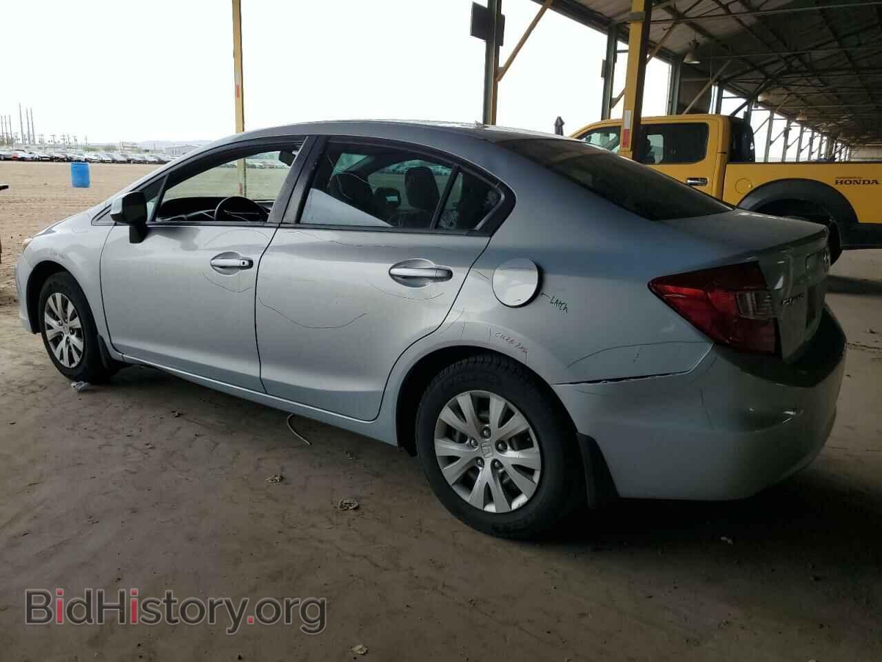 2012 HONDA CIVIC - VIN: 2HGFB2F56CH602504 - Фото 2
