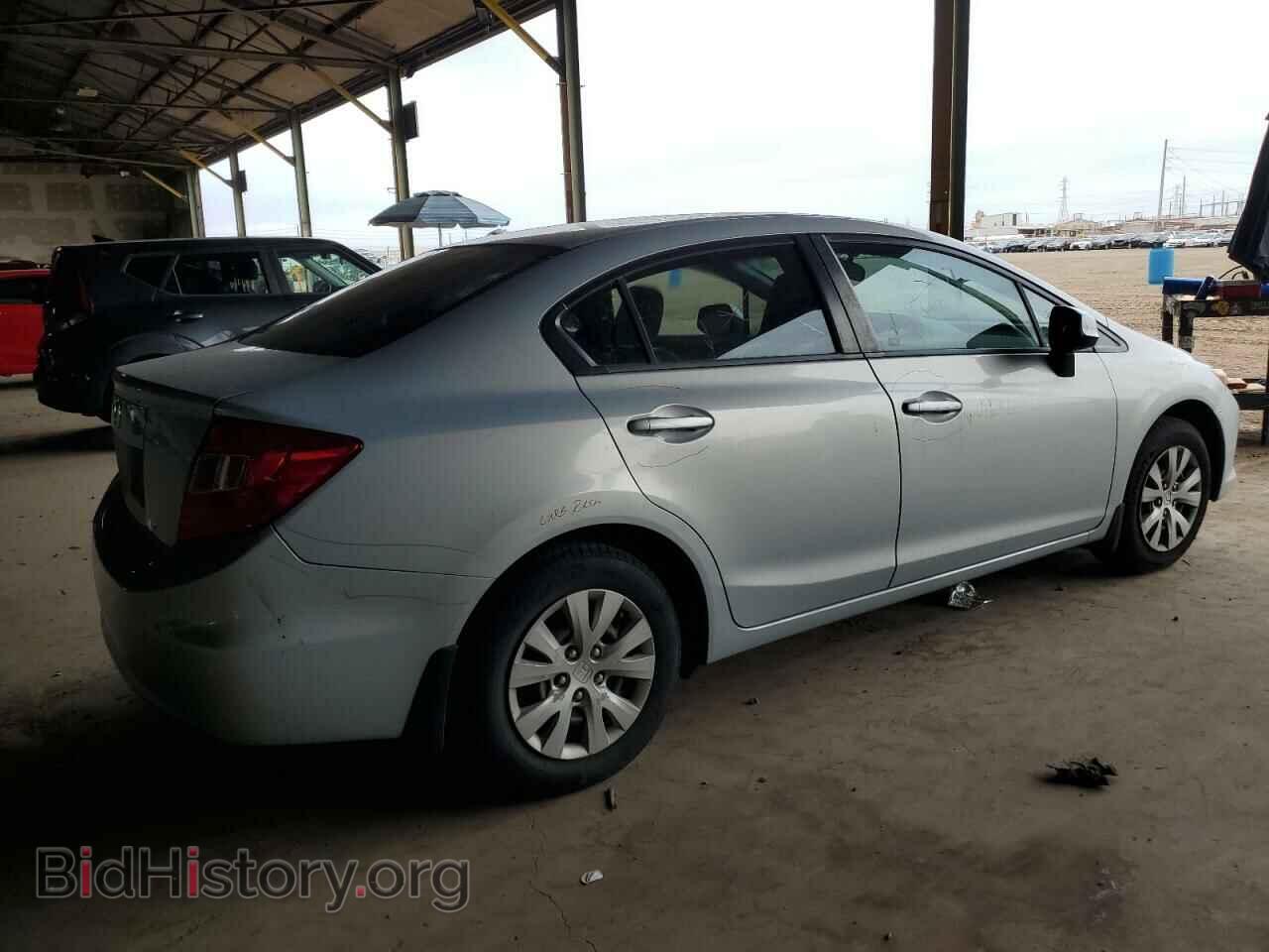 2012 HONDA CIVIC - VIN: 2HGFB2F56CH602504 - Фото 3