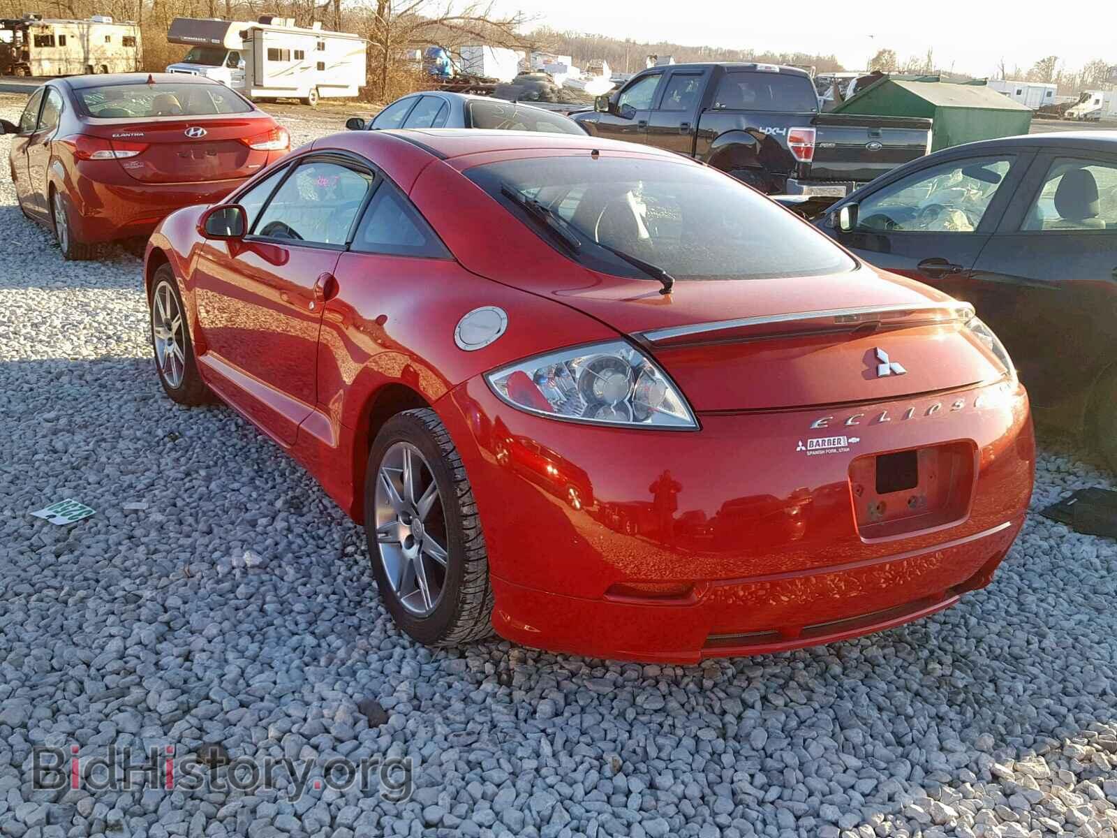 2006 MITSUBISHI ECLIPSE - VIN: 4A3AK44T36E035277 - Фото 3
