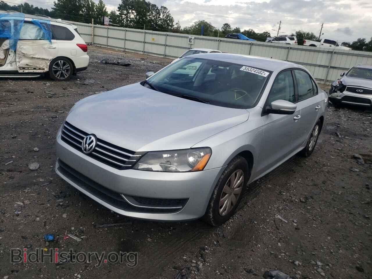 2013 VOLKSWAGEN PASSAT - VIN: 1VWAP7A38DC092834 - Фото 2
