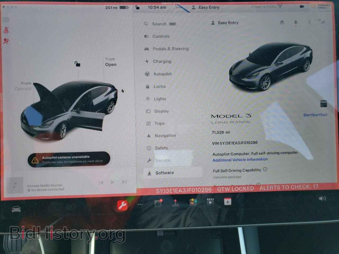 2018 TESLA MODEL 3 - VIN: 5YJ3E1EA3JF010286 - Фото 9